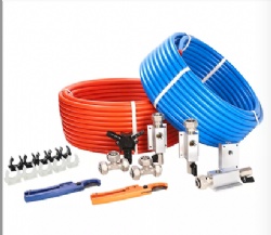 Air Compressor Accessories Kit Piping System1/2 inch x 100 feet HDPE-Aluminum Air Compressor Hose set